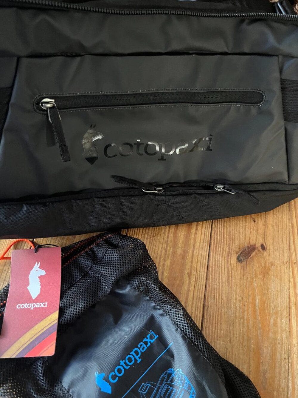 COTOPAXI Allpa 50L Duffel Bag Black NWT - Picture 7 of 15